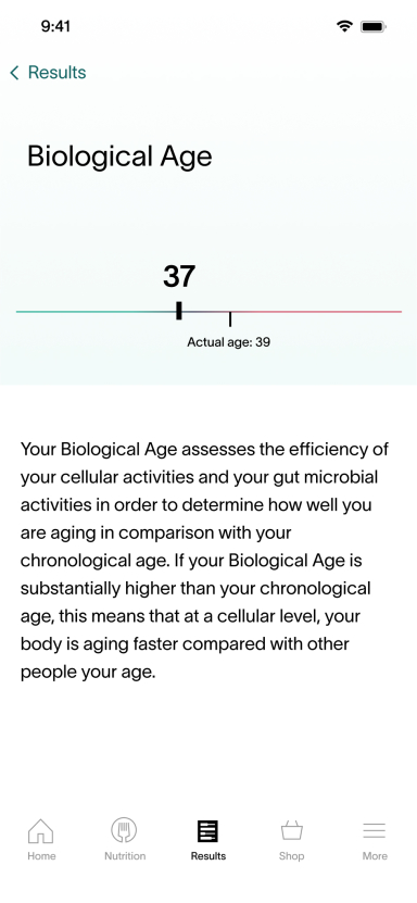 [App Screen] Biological Age