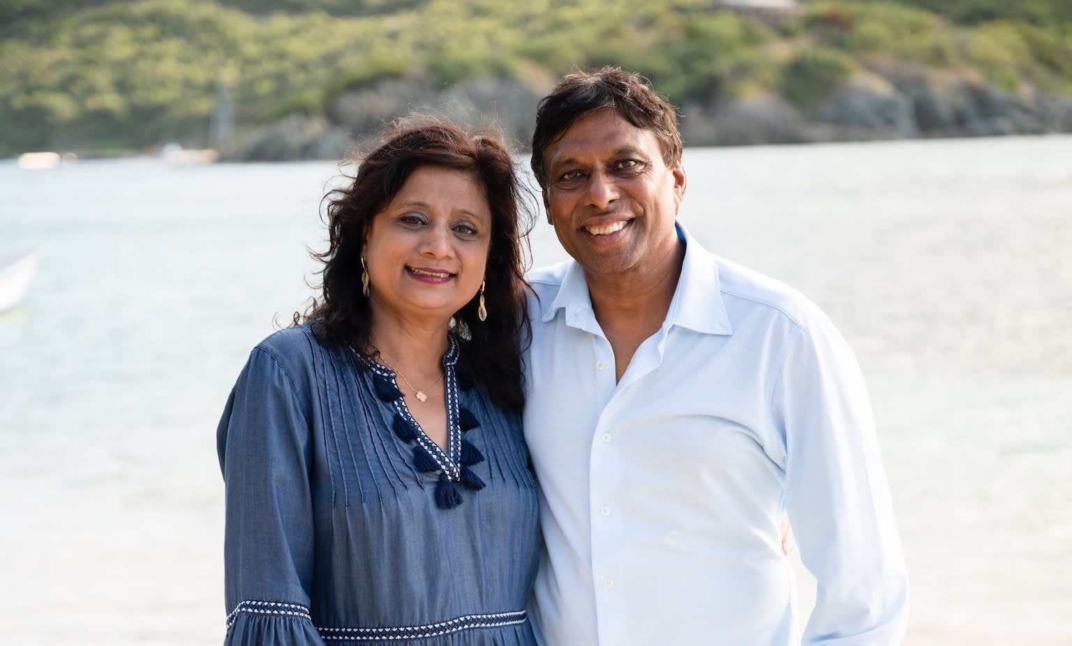 Naveen and Anu Jain
